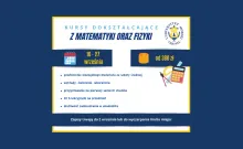 Kursy z matematyki i fizyki dla studentów przyjętych na I rok studiów
