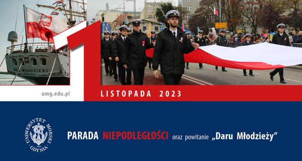 Parada Niepodległości i powitanie "Daru Młodzieży"